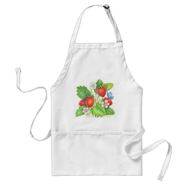 Festin d'été - tablier de fraise (Devant)