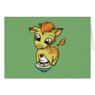 Festin doux ! Girafe