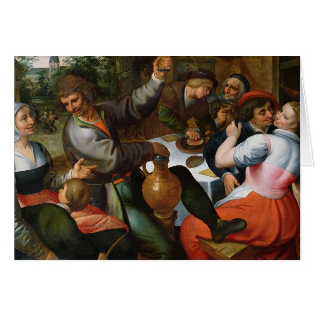 Festin rural, 1566 (Devant horizontal)