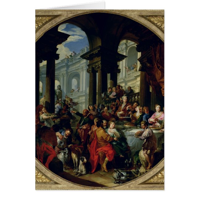 Festin sous un portique ionique, c.1720-25 (Devant)