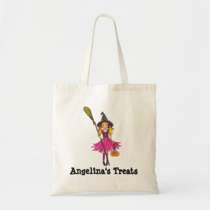 Festins nommés sac blond de Halloween de fille