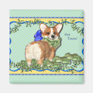 "Festins obtenus ?" Aimant de corgi
