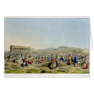Festival à Athènes, pub. par J. Rodwell, 1830