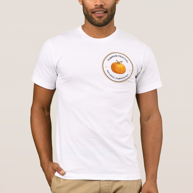 Festival citrouille T-Shirt (Devant)