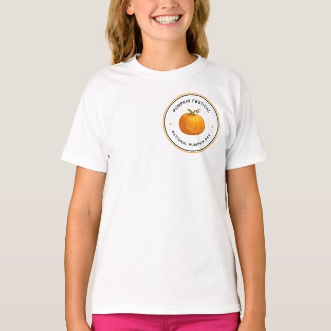 Festival citrouille T-Shirt (Devant)