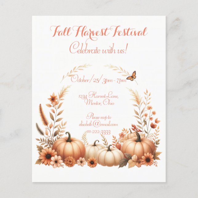 Festival de la récolte d'automne (Devant)