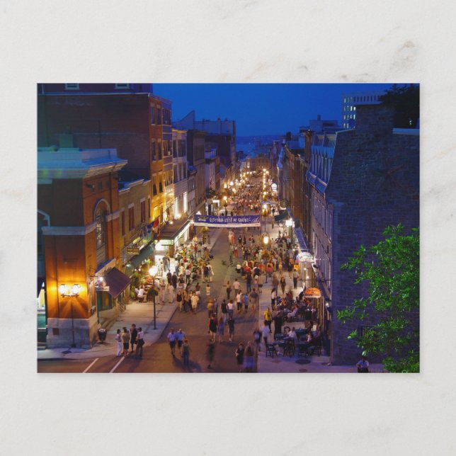 Festival d'été de Québec Saint-Jean Carte postale (Devant)