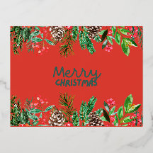 Festive Cheer Await : Carte postale de Noël