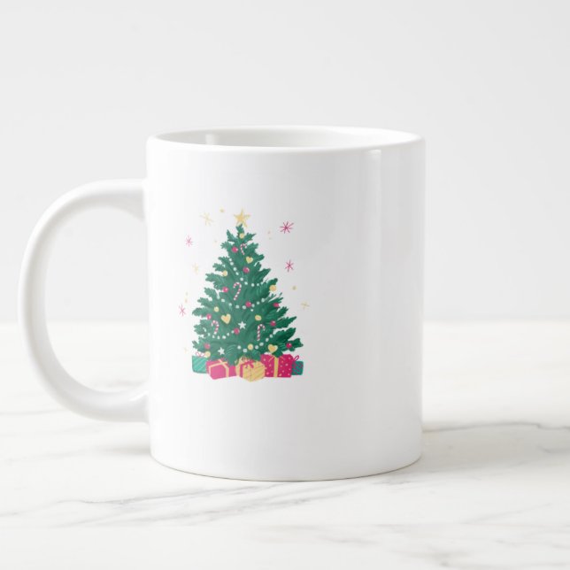 Festive Christmas Mug – Holiday Party Coffee & Coc (Gauche)