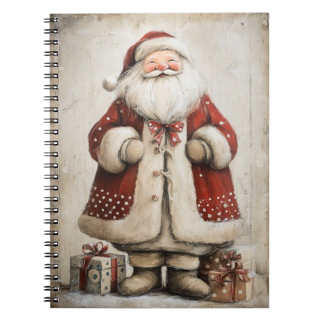 Festive Christmas Notebook – Holiday Journal (Devant)