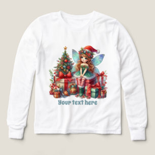 Festive Festive Christmas fairy girls personnalisa