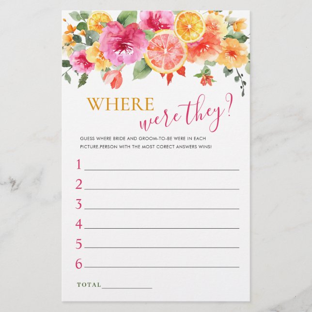 Festive Fleurs Lumineuses Citrus Fête des mariées  (Devant)