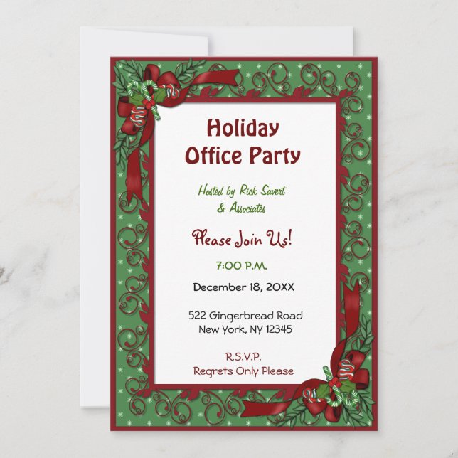 Festive Invitations (Devant)