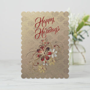 Festive Laurel Fête Invitation