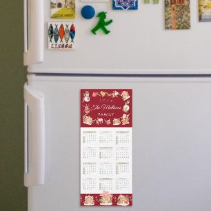 Festive Père Noël Gingerbread House 2024 Carte mag