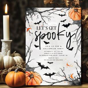 Festivités conviviales Invitation de fête d'Hallow