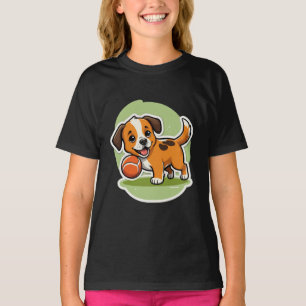 Fetch Happens - Drôle Dog Cartoon T-Shirt