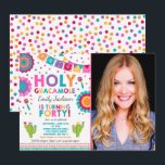 Fête 40e anniversaire Invitation Saint Guacamole 4<br><div class="desc">Fiesta 40th Birthday Invitation Tous les modèles sont © PIXEL PERFECTION PARTY LTD</div>