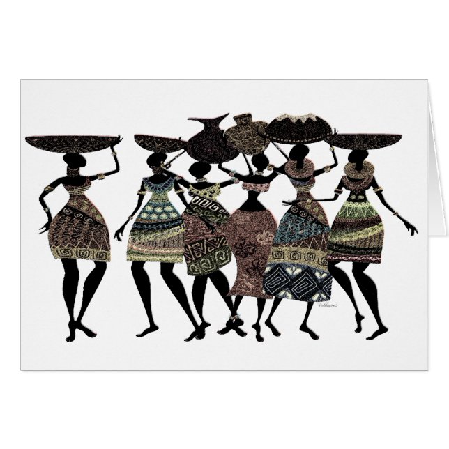 Fête africaine (Devant horizontal)