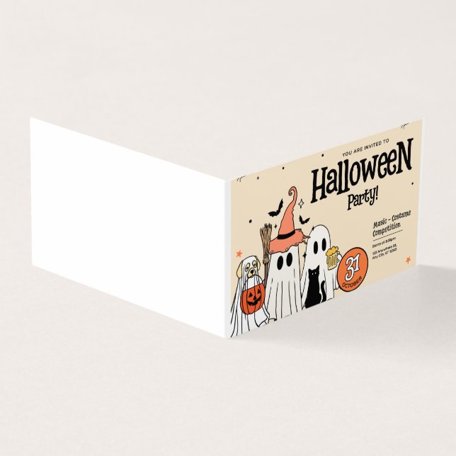 Fête annuelle de la famille de découpage Halloween (Outside)