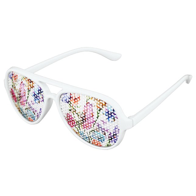 FÊTE AVIATEUR EMPREINTES DE PATTES PUPPY | LUNETTES SOLEIL FLORA (Angle)