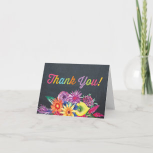 Fête Carte de remerciements