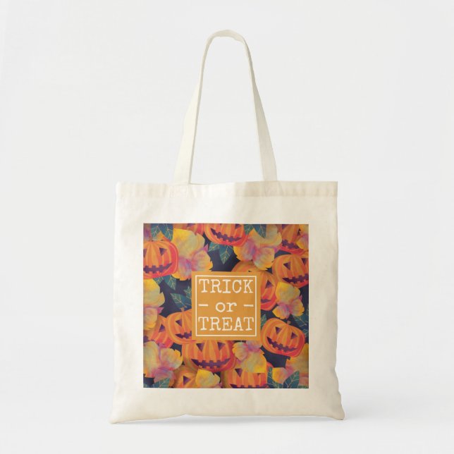 Fête Citrouille d'Halloween | Sac fourre-tout (Devant)