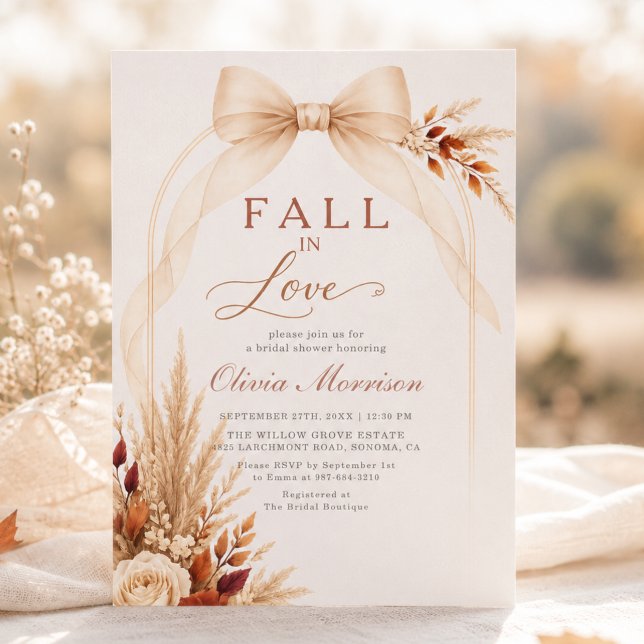 Fête d'amour Invitation de Fête de Mariage avec He (Créateur téléchargé)