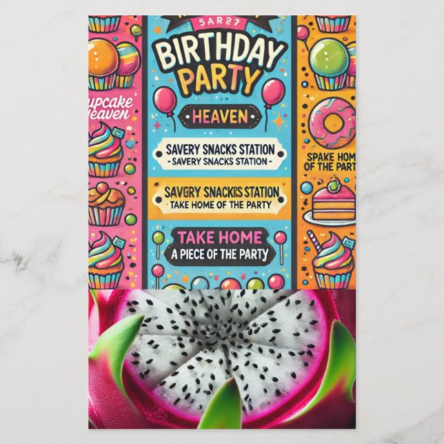 Fête d'anniversaire (Devant)
