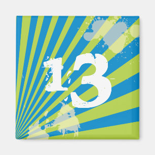 Fête d'anniversaire Ado Favoriser   Magnet