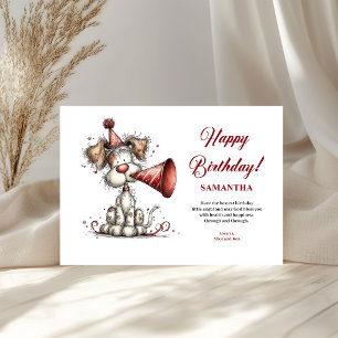 Fête d'anniversaire Animaux fantaisistes Nom perso