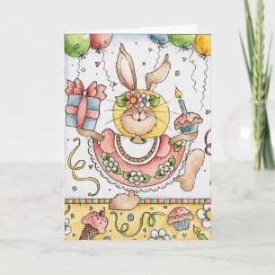 Fête d'anniversaire - Carte de voeux