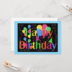 Fête d'anniversaire. C'est l'heure de la fête !