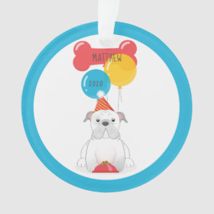 Fête d'anniversaire de Bulldog