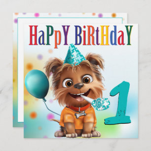 Fête d'anniversaire de chien