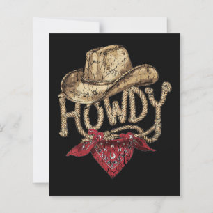 Fête d'anniversaire de cow-boy occidental