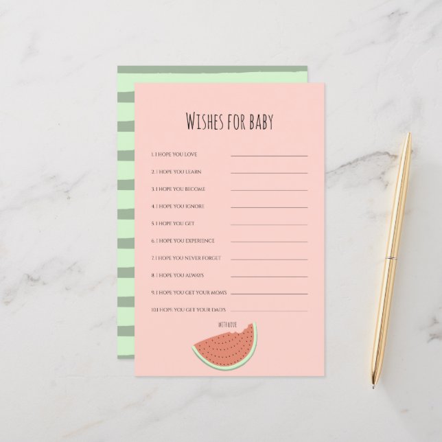 Fête d'anniversaire de la pastèque (Devant/Arrière en situation)