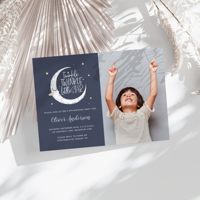 Fête d'anniversaire de la photo en étoile (Créateur téléchargé)