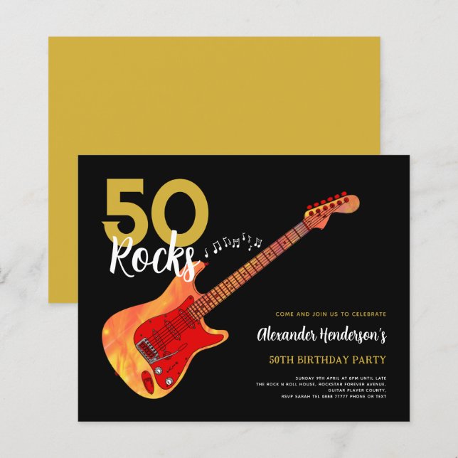 Fête d'anniversaire des 50 ans du Rock and Roll 50 (Devant / Derrière)