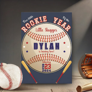 Fête d'anniversaire du baseball Invitation d'ann