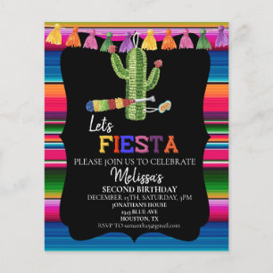 Fête d'anniversaire Fiesta Piñata Mexique