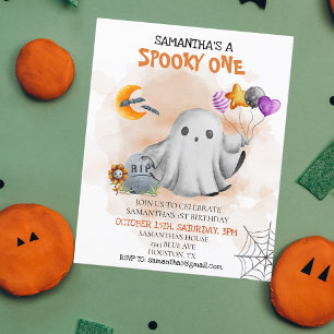 Fête d'anniversaire Halloween Enfants Fantôme Uniq