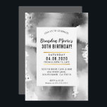FÊTE D'ANNIVERSAIRE INVITATION moderne aquarelle g<br><div class="desc">par kat massard >>> kat@simplysweetPAPERIE.com <<< Un design d'invitation très simple, mais élégant pour votre anniversaire. Wow vos amis et votre famille avec ce petit nombre ; D Configurer en tant que modèle il est simple pour vous d'ajouter vos propres détails, ou appuyez sur le bouton personnaliser et vous pouvez...</div>