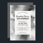 FÊTE D'ANNIVERSAIRE INVITATION moderne aquarelle g<br><div class="desc">par kat massard >>> kat@simplysweetPAPERIE.com <<< Un design d'invitation très simple, mais élégant pour votre anniversaire. Wow vos amis et votre famille avec ce petit nombre ; D Configurer en tant que modèle il est simple pour vous d'ajouter vos propres détails, ou appuyez sur le bouton personnaliser et vous pouvez...</div>