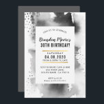 FÊTE D'ANNIVERSAIRE INVITATION moderne aquarelle g<br><div class="desc">par kat massard >>> kat@simplysweetPAPERIE.com <<< Un design d'invitation très simple, mais élégant pour votre anniversaire. Wow vos amis et votre famille avec ce petit nombre ; D Configurer en tant que modèle il est simple pour vous d'ajouter vos propres détails, ou appuyez sur le bouton personnaliser et vous pouvez...</div>