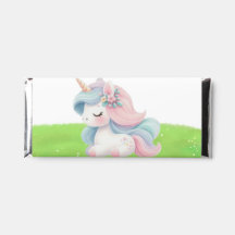 Fête d'anniversaire licorne aquarelle mignonne
