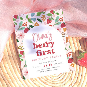 Fête d'anniversaire premier budget Strawberry Berr