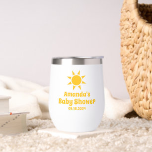 Fête de Baby shower Sunshine personnalisée