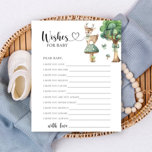 Fête de bébé cerf - Vœux pour bébé (Créateur téléchargé)