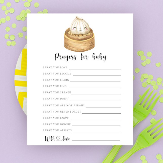Fête de bébé Dumpling Prières pour bébé (Créateur téléchargé)